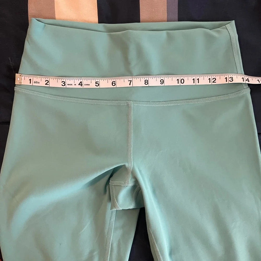 🍋 LIKE NEW Lululemon Wunder Train High-Rise Tight 25" - Tidal Teal - Sz 8 - Picture 8 of 12